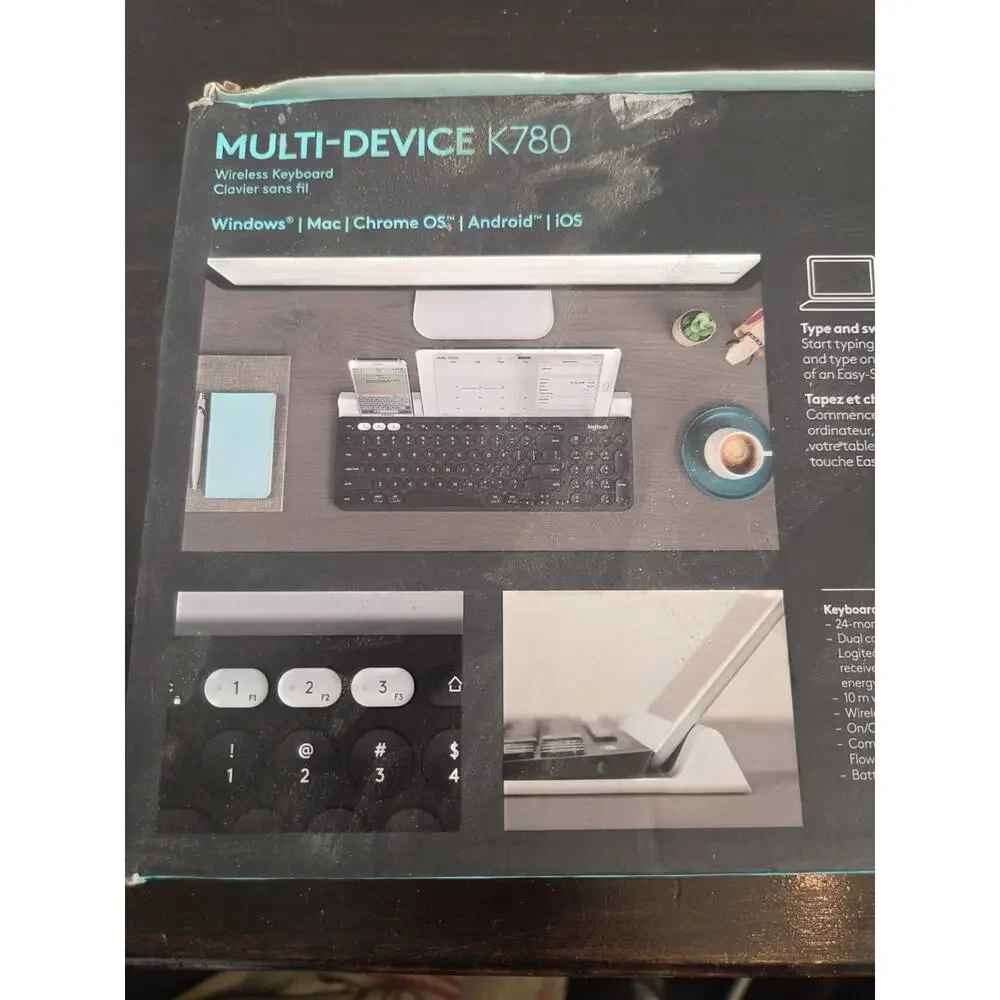 Logitech K780 Multi Device Wireless Keyboard MAC/WINDOWS/CHROME OS/ANDROID/IOS